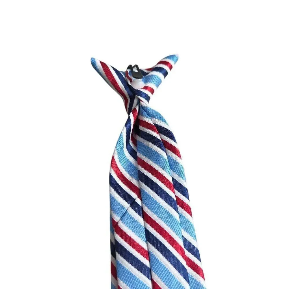 Stripped Boy clip on tie 17